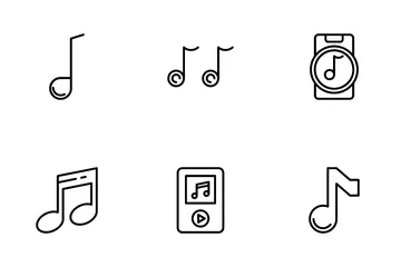 Music Note Icon Pack