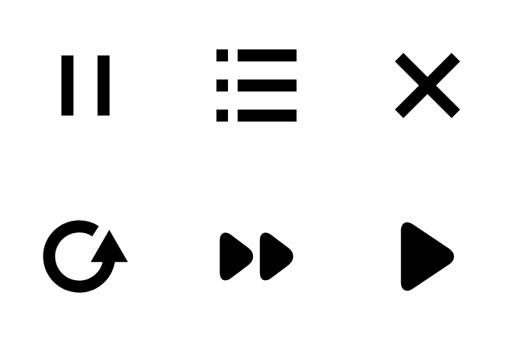 Play music audio - Download free icons