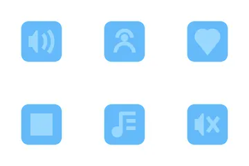 Music Player Button Icon Pack