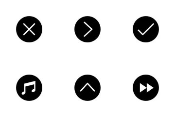 Music Player Control Icon Pack