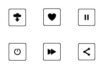 Music Player Operation  Icon Pack