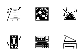 Music Solid Icon Pack