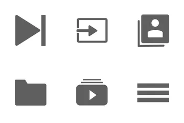 Music User Interface Icon Pack