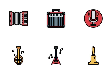 Música Paquete de Iconos