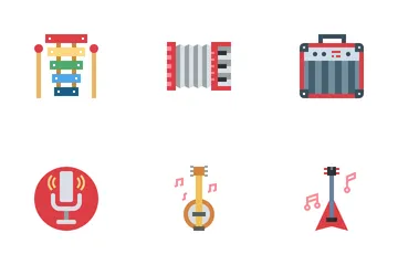 Música Paquete de Iconos