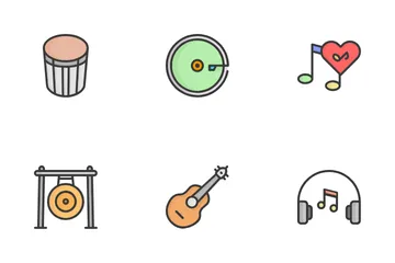 Música Paquete de Iconos