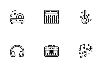 Música Paquete de Iconos