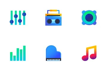 Música Paquete de Iconos