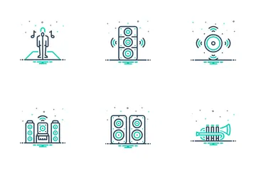 Música Pacote de Ícones