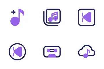 Música y audio Paquete de Iconos