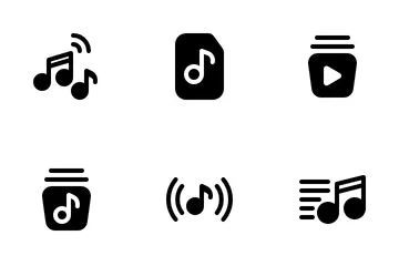 Música y audio Paquete de Iconos