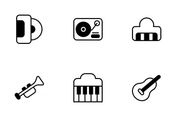 Musical Paquete de Iconos