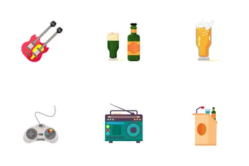 Musical Equipment Icon Pack