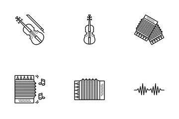 Musical Instrument Icon Pack