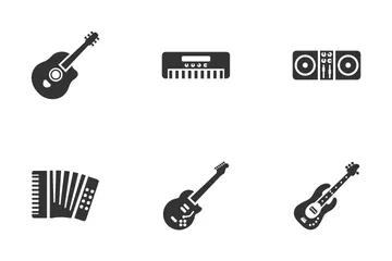 Musical Instrument Icon Pack