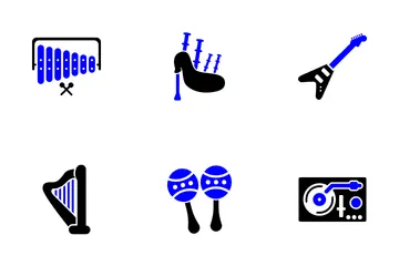 Musical Instrument Icon Pack