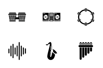 Musical Instrument Icon Pack