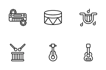 Musical Instrument Icon Pack