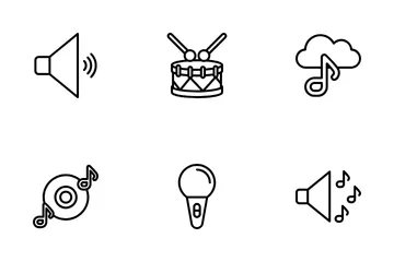 Musical Instrument Icon Pack