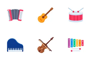 Musical Instrument Icon Pack