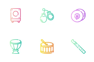 Musical Instrument Icon Pack