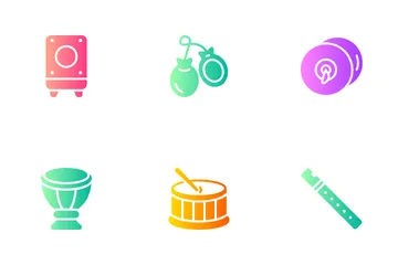 Musical Instrument Icon Pack