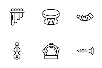 Musical Instrument Icon Pack