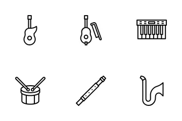 Musical Instrument Icon Pack