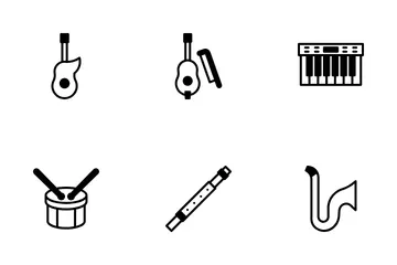Musical Instrument Icon Pack