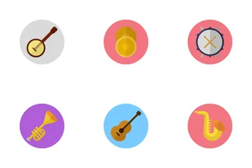 Musical Instrument Icon Pack