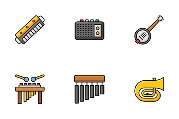 Musical Instrument Icon Pack