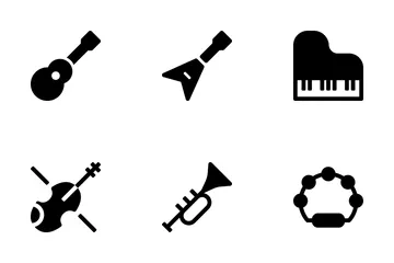 Musical Instrument Icon Pack