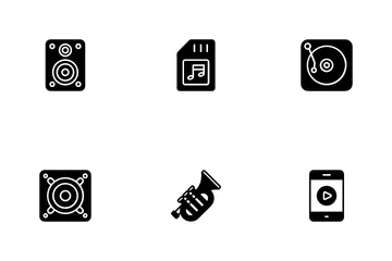 Musical Instruments Icon Pack
