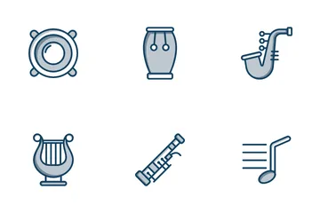 Musical Instruments Icon Pack