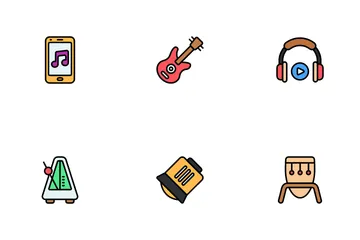 Musical Instruments Icon Pack