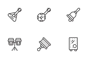 Musical Instruments Icon Pack