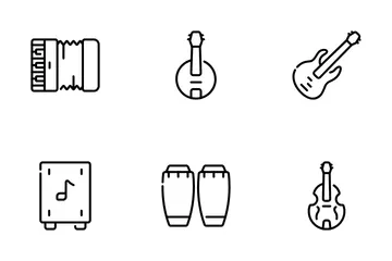 Musical Line V.2 Icon Pack