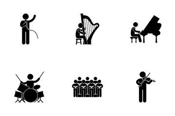 Músico Paquete de Iconos