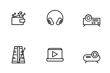 Musik & Multimedia Symbolpack