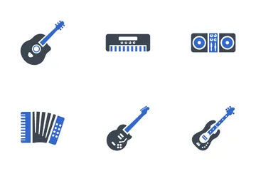 Musikinstrument Symbolpack