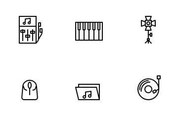 Musique et multimédia Icon Pack