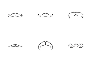 Mustache Outline