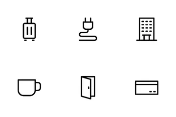 Mutuline Hotel Icon Pack