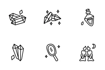 Mystisches Objekt Symbolpack