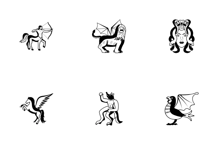 14 Mythological Creature Icon Packs - Free In Svg, Png, Ico - Iconscout