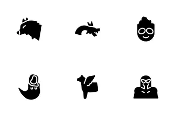 Mythological Characters Icon Pack