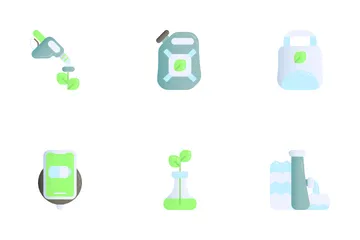 Nachhaltige Energie Symbolpack