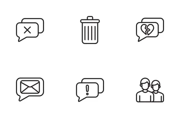 Nachricht Symbolpack