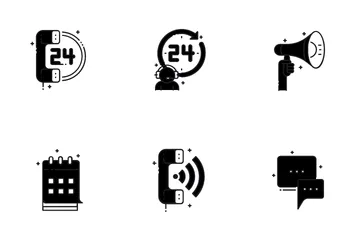 Nachrichtenkommunikation Symbolpack