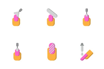 Nail Care Icon Pack